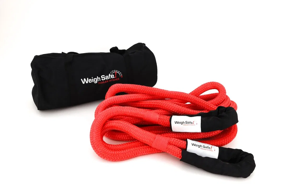 WS30 – WEIGH SAFE Recovery Strap, 7/8 Inch Diameter x 20 Foot Length 9766 Pound Load Rting/ 29300 Breaking Strength N...